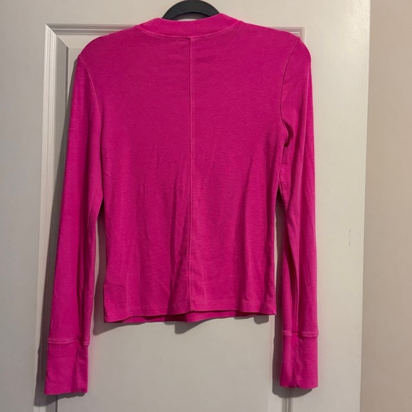 Gap Mock Neck Rib Tee - Picture 2 of 4